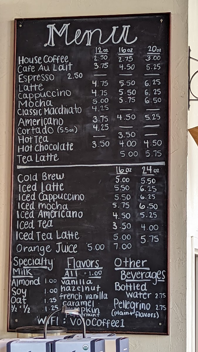 Volo Coffeehouse Menu - Image 4
