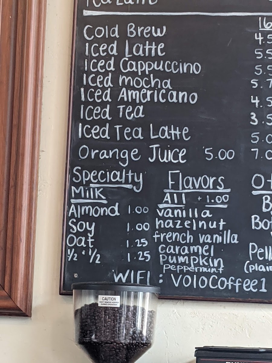 Volo Coffeehouse Menu - Image 5